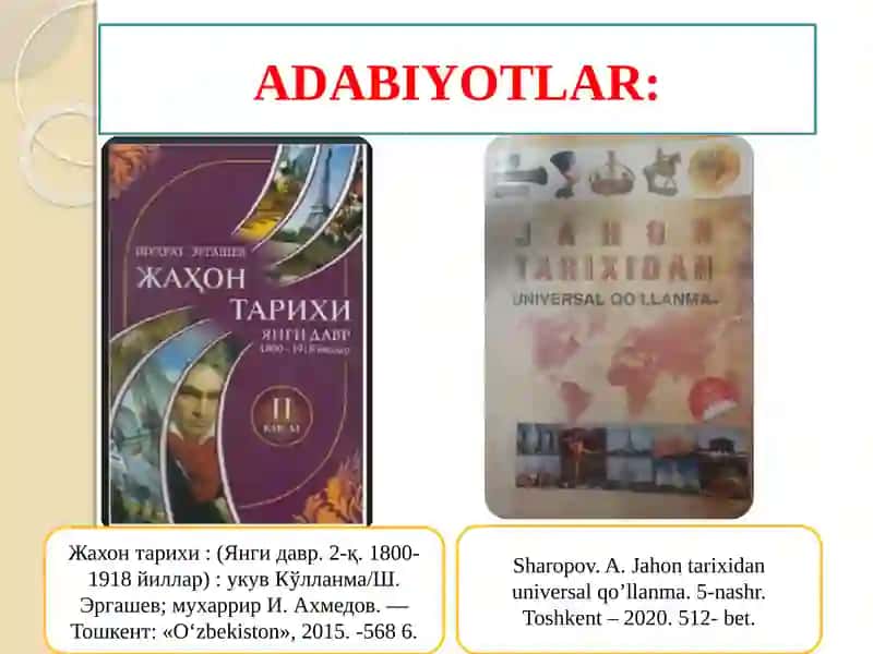 XIX asr oxiri XX asr boshlarida Rossiya. Qrim urushidan so‘ng Rossiyaning xalqaro ahvoli 4