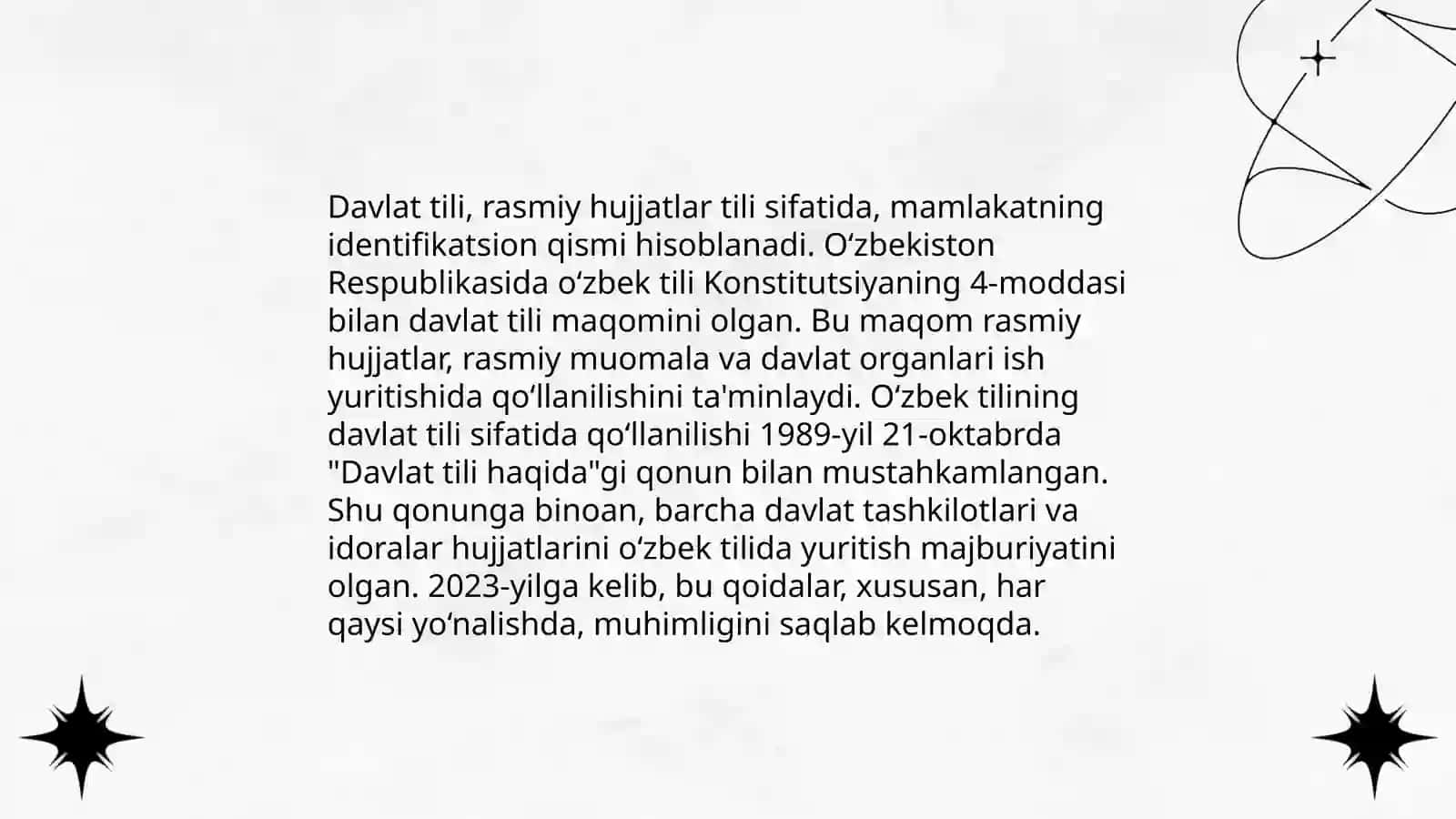 Davlat Tilida Ish Yuritish Fanining Maqsad va Vazifalari 4