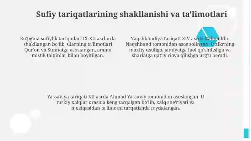 Sufizmning tarbiyaviy jihatlari 4