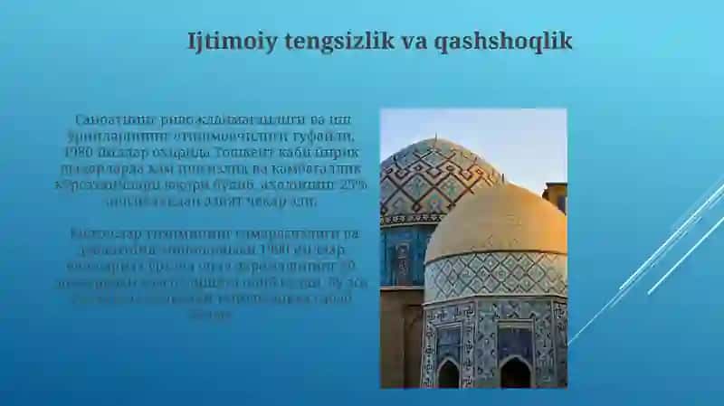 Mustaqillikka erishish arafasida O'zbekistonda ijtimoiy siyosiy o'zgarishlar 4