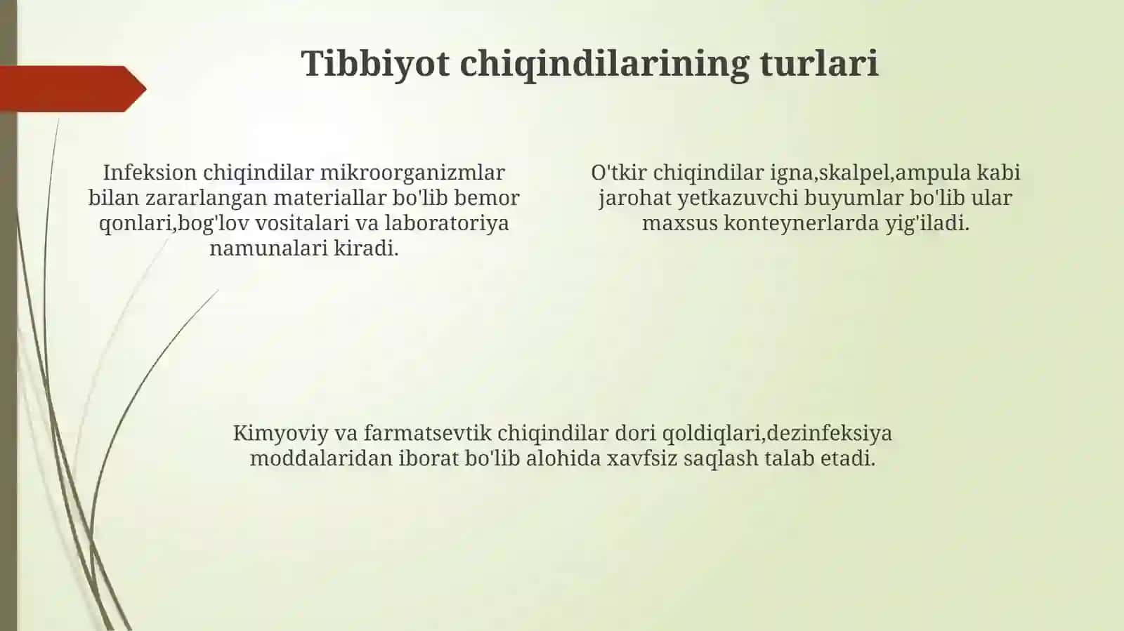 Tibbiyot chiqindilarini boshqarish bo'yicha so'ngi yutuqlar 4