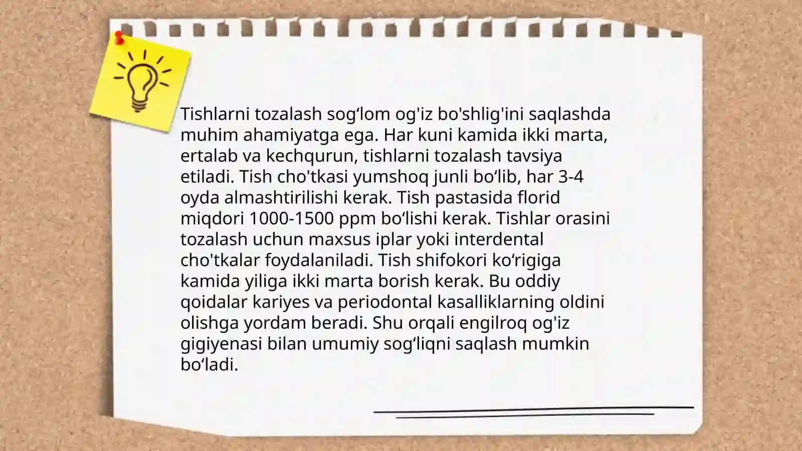 Daily routine 4
