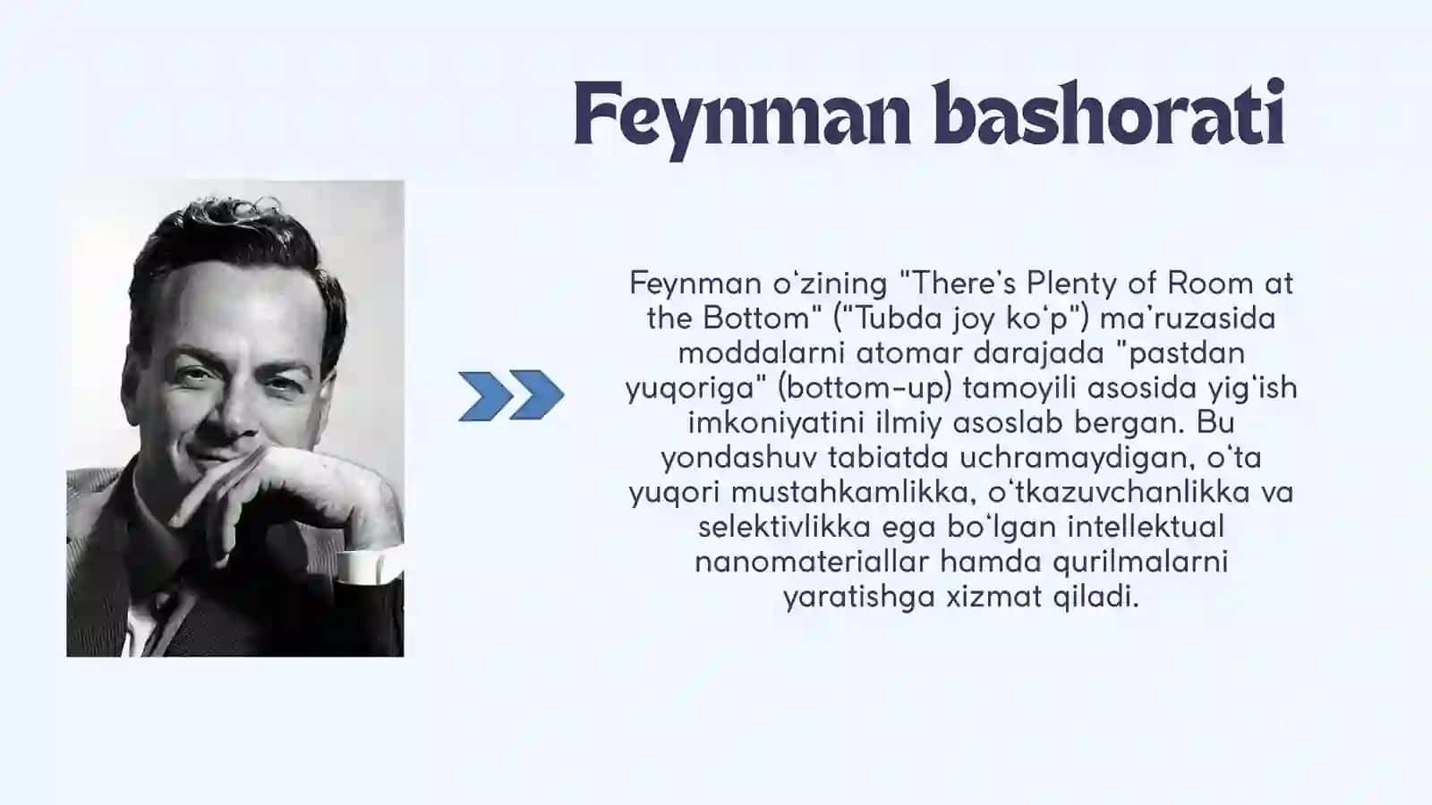 NANOTEXNOLOGIYALAR: UMUMIY TUSHUNCHA, YARATILISH TARIXI VA RIVOJLANISH BOSQICHLARI 4