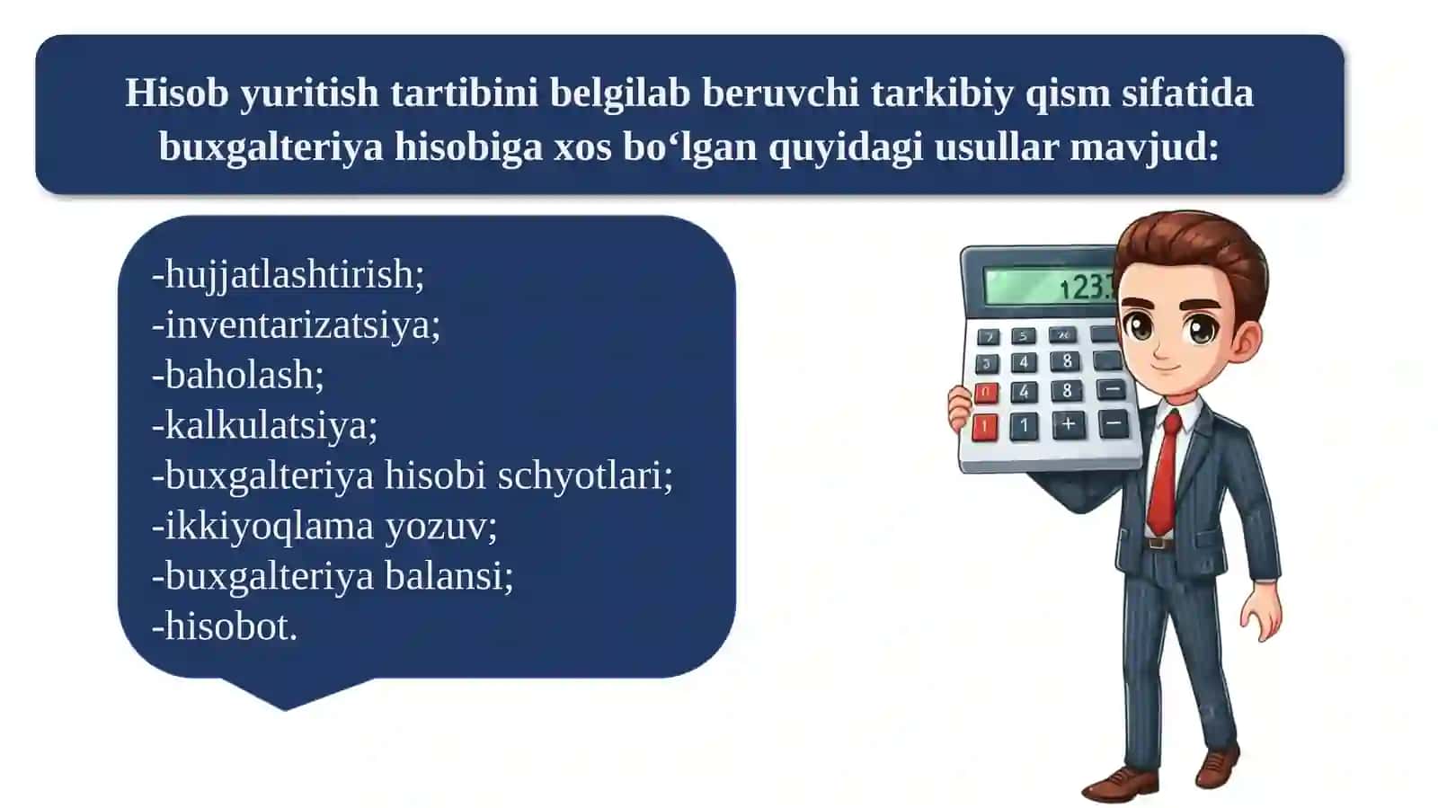 Buxgalteriya hisobi.Iqtisodiy rivojlanish 4