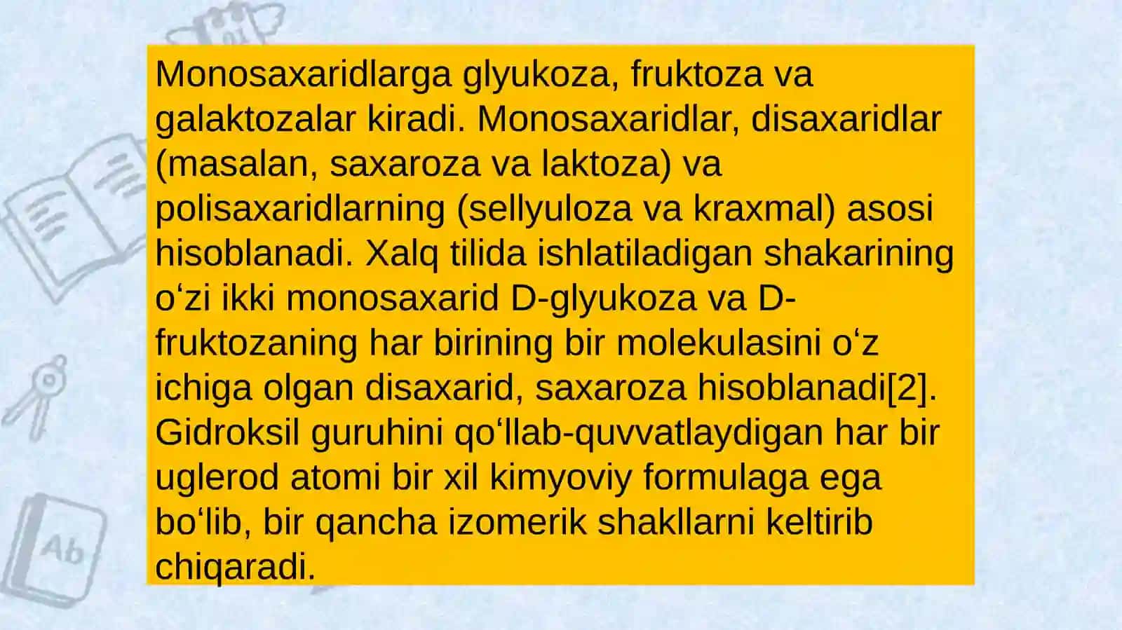 Monosaxaridlar 4