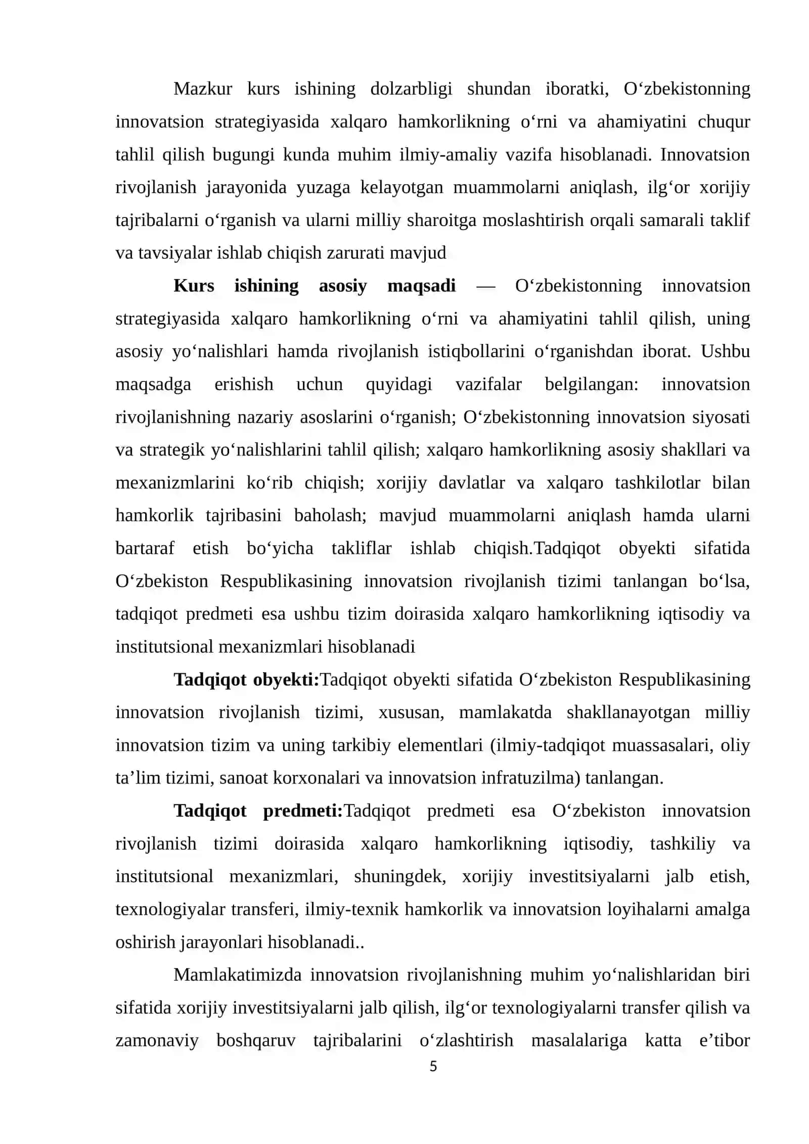 Innovatsion hamkorlik va texnologik transfer siyosati 4