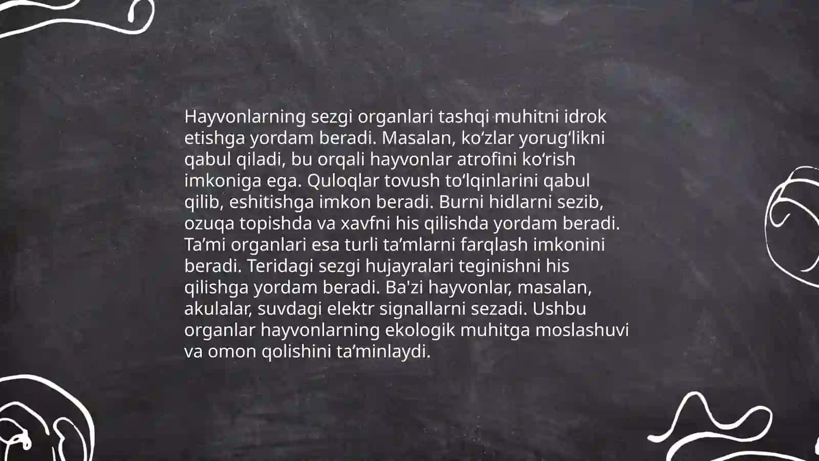 Hayvonlar psixik faoliyatining umumiy tavsifi 4