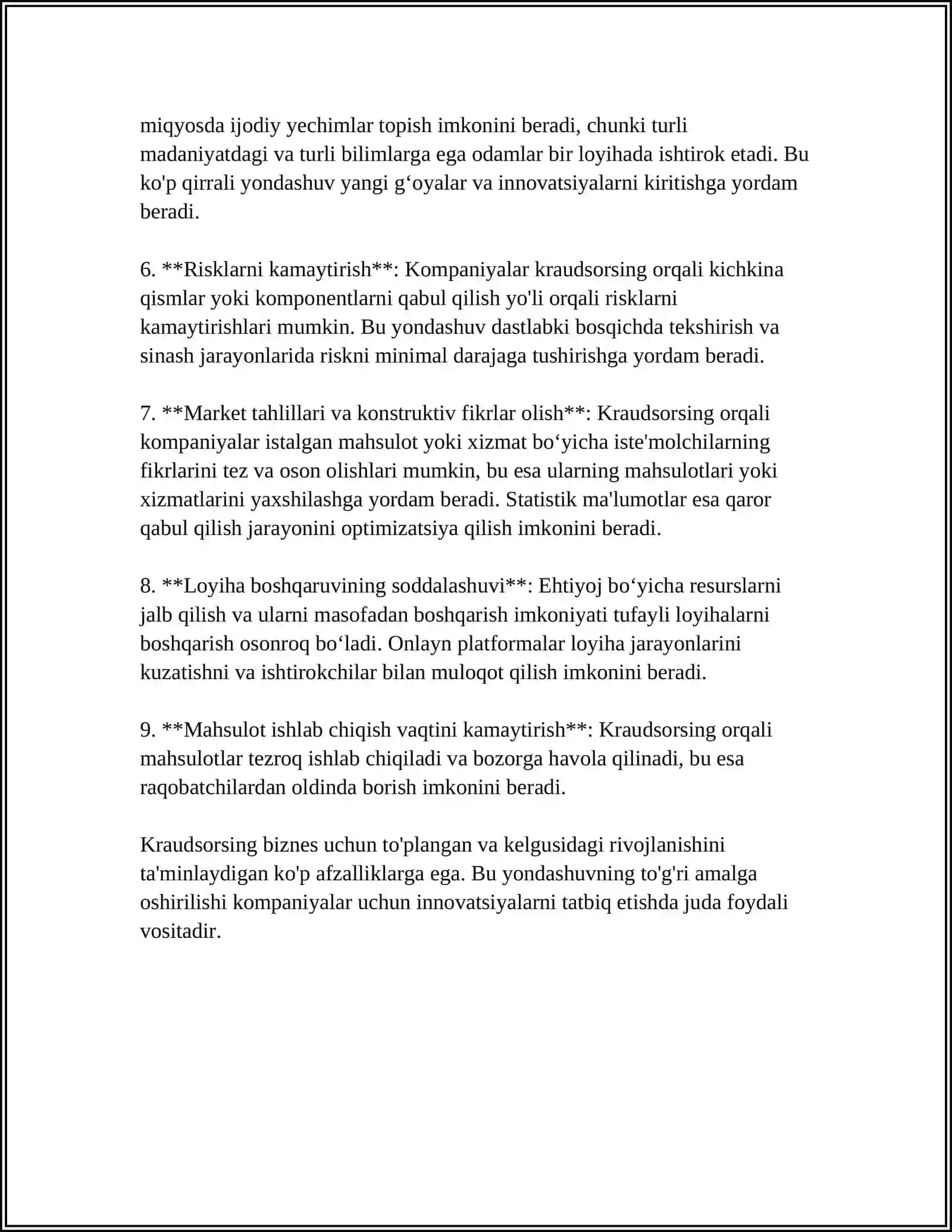 BIZNESDA KRAUDSORSING VA KRAUDFANDING YANGI IMKONIYATLARI 4