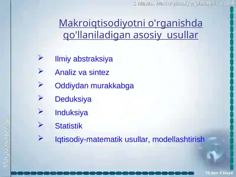 Makroiqtisodiyot 4