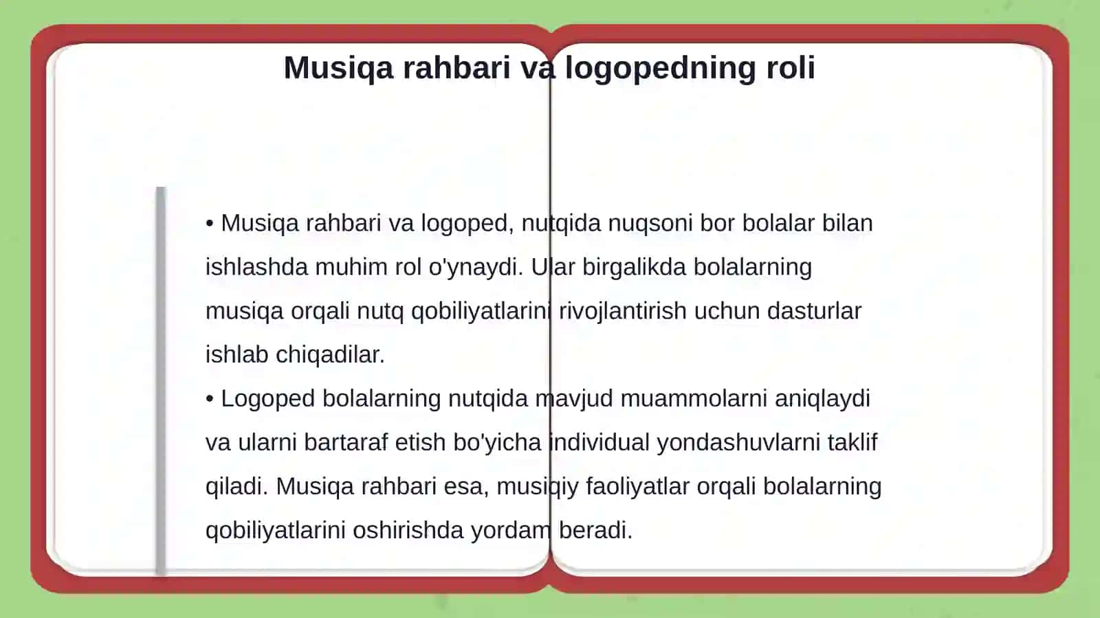 Nutqida nuqsoni va logoritmika tushunchalari 4