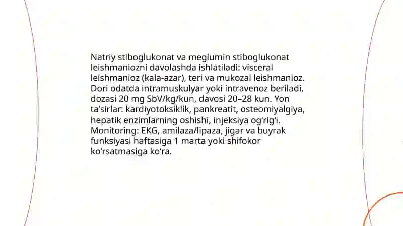 Sb+3,Sb+5 kationlarini tibbiyotda qoʻllanilishi va analitik reaksiyalari 4