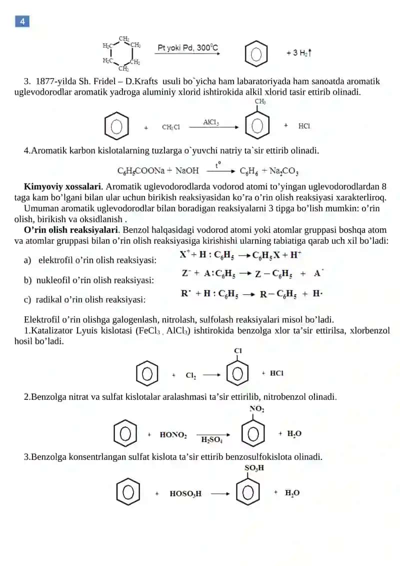 Aromatik uglevodorodlar 4