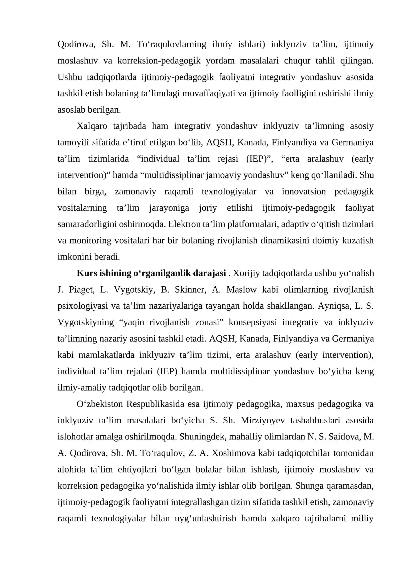 IJTIMOIY PEDAGOGIKA INTEGRALLSHGAN BILIM SOHASI SIFATIDA 4