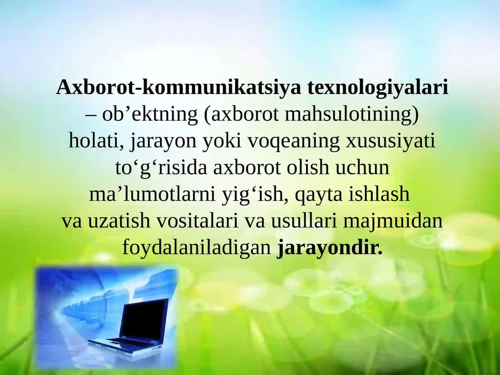 Iqitisodiyotda axborot-kommunikatsiya tеxnologiyalari va tizimlari fanining ahamiyati, maqsadi va vazifalari 4