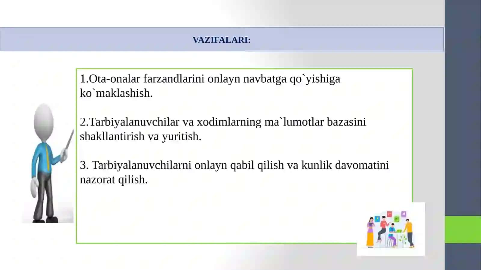 Bolalar bogʻchasi maktabgacha taʼlimni boshqarish 4