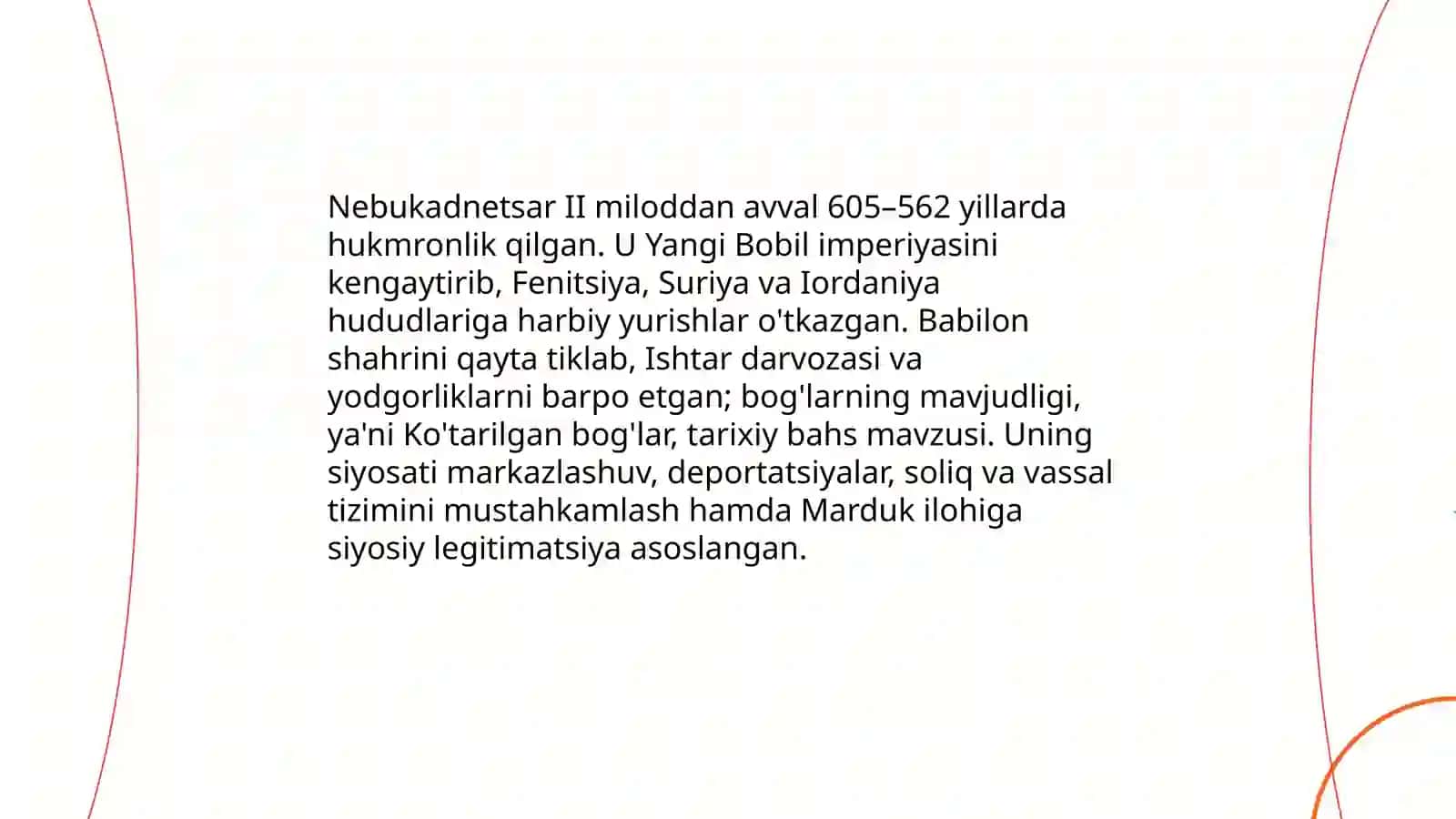 Yangi Bobil podsholigi 4