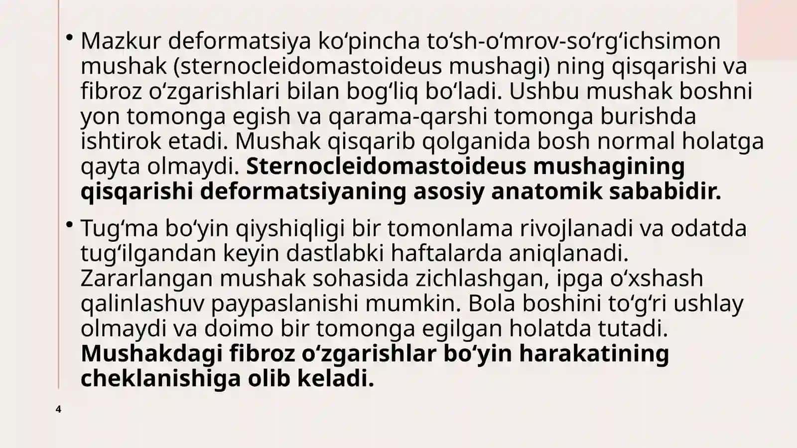Tug‘ma bo‘yin qiyshiqligi (tug‘ma tortikollis) 4