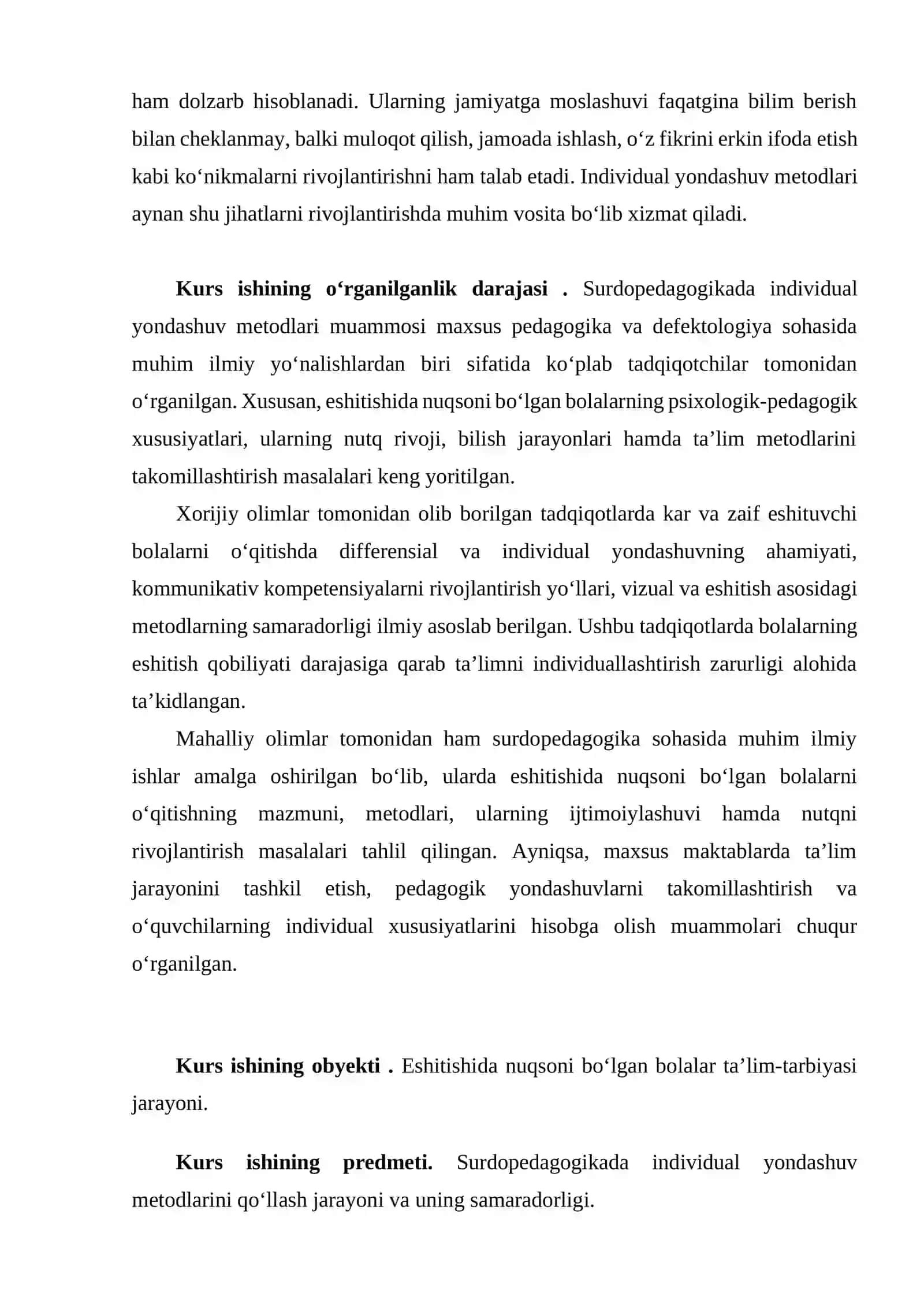 “SURDOPEDAGOGIKADA INDIVIDUAL YONDASHUV METODLARI” 4