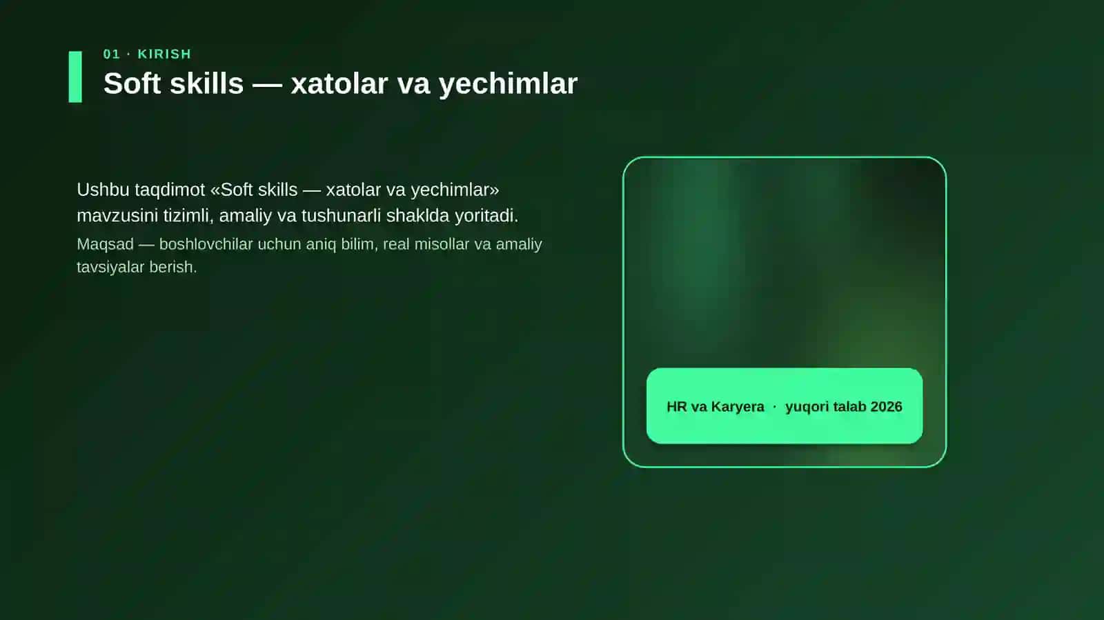 Soft skills — xatolar va yechimlar 4