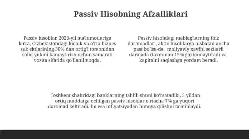 Passivlar hisobi 4