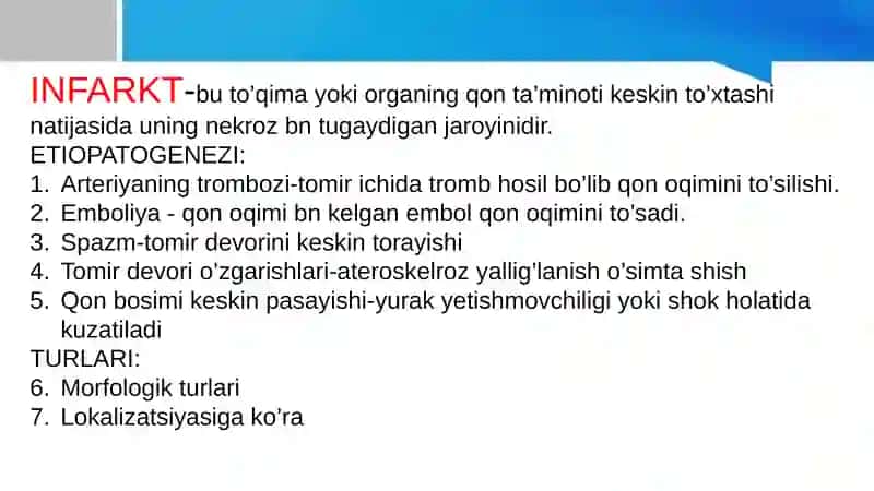 PATOLOGIK ANATOMIYA FANIDAN PREZENTATSIYA 4