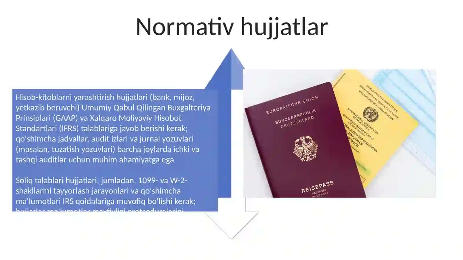 Bugʻalteriyada Hujjatlashtirish 4