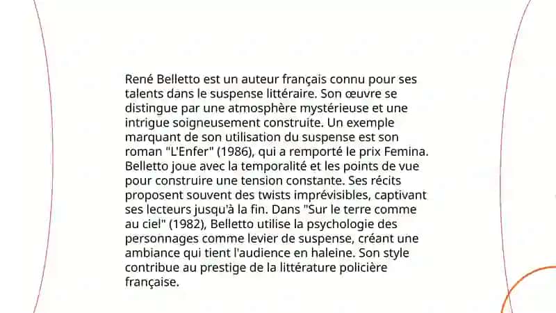 Le travail de R. Belletto 4