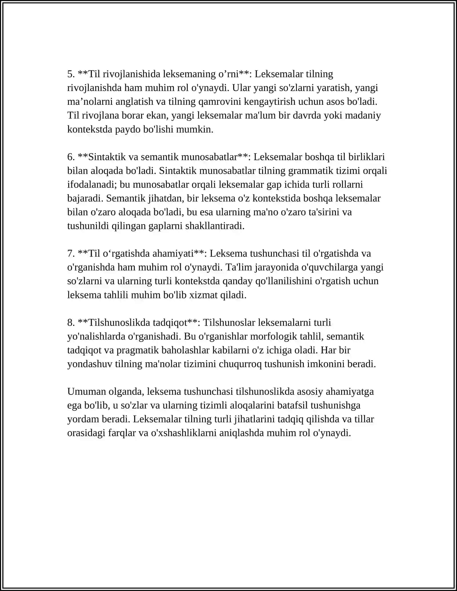 LEKSEMANING MAZMUNI VA UNING TARKIBI 4