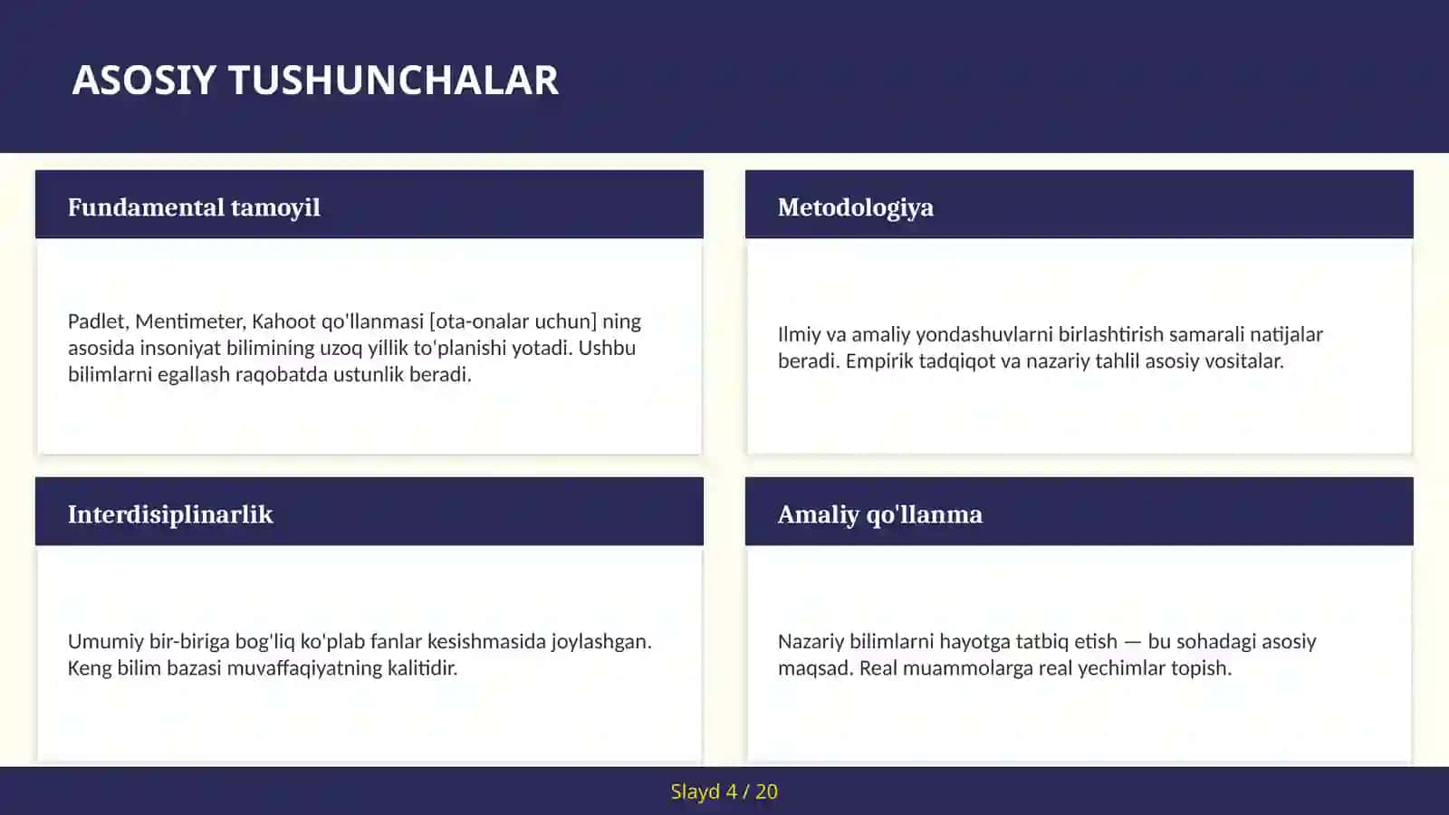 Kahoot qo'llanmasi [ota-onalar uchun] 4