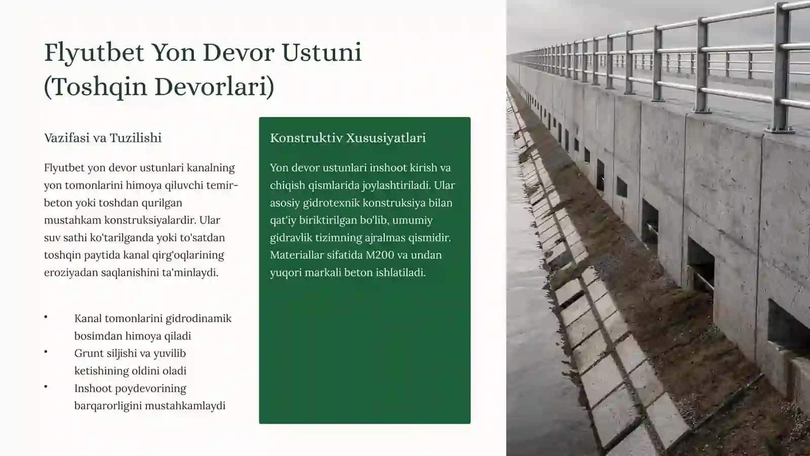Kanallardagi Ochiq Rostlash Inshootlari: SuvniBoshqarishSan’ati 4