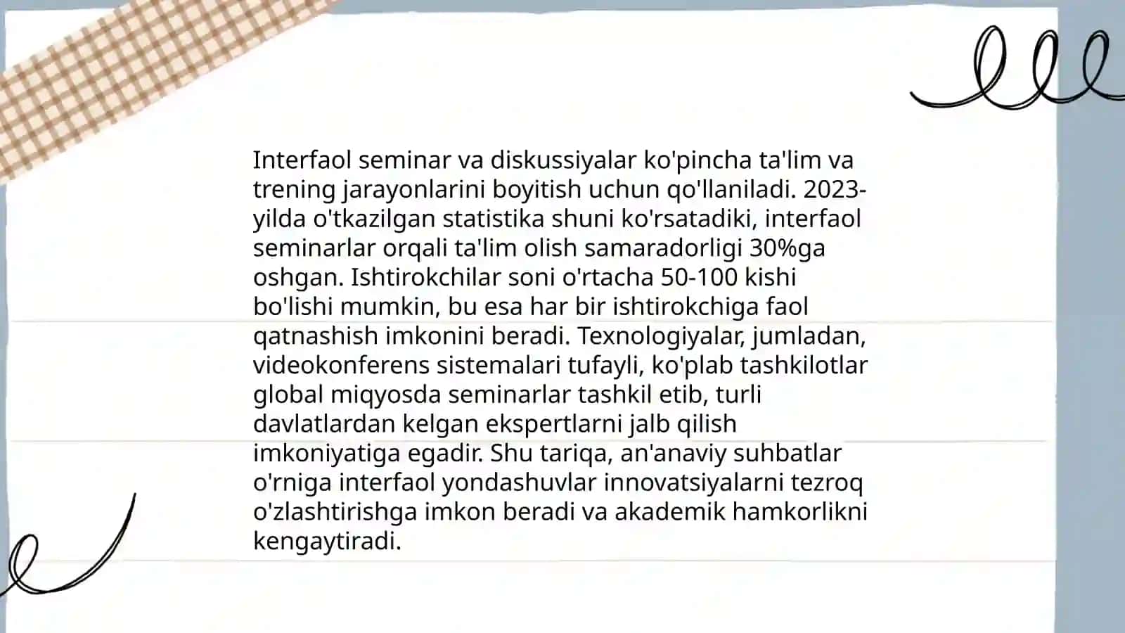 Interfaol ta'lim strategiyalari 4