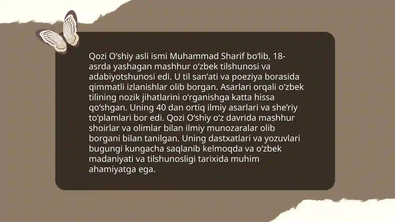 Qozi Oʻshiy notiqligi. Aristotelning notiqlik sanʼati taʼlimoti 4