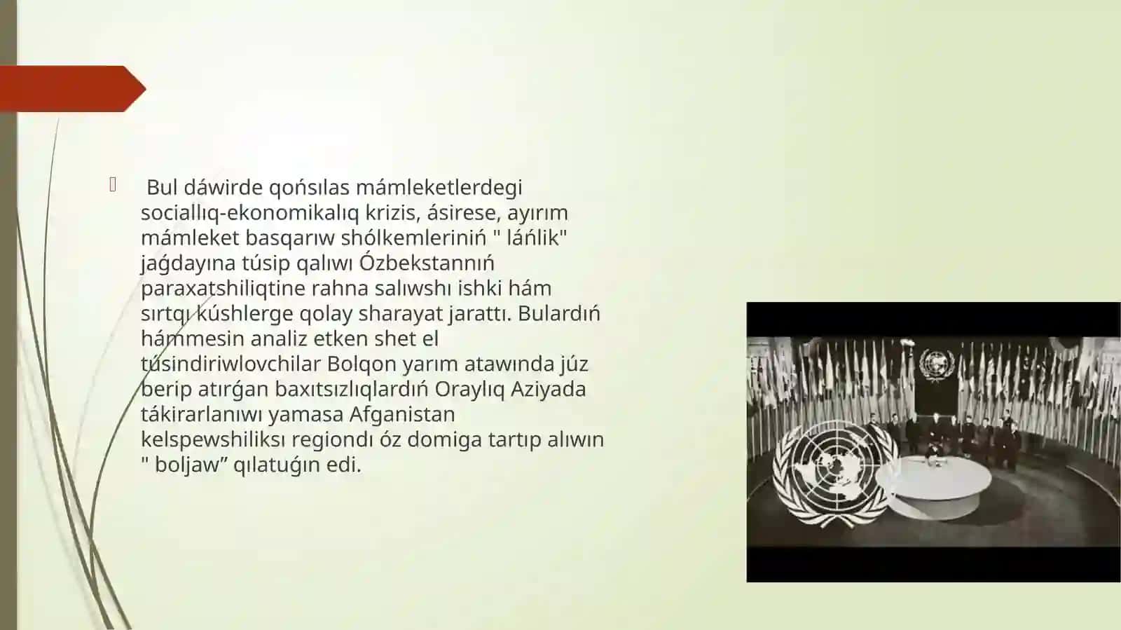 Ózbekstannıń xalıq aralıq shólkemler menen sheriklik baylanısları 4