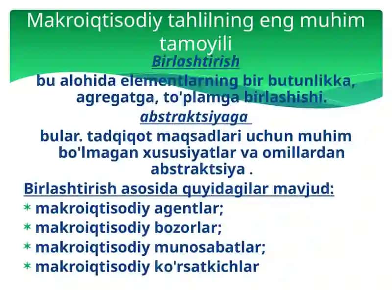 Makroiqtisodiyotning asosiy kategoriyalari 4