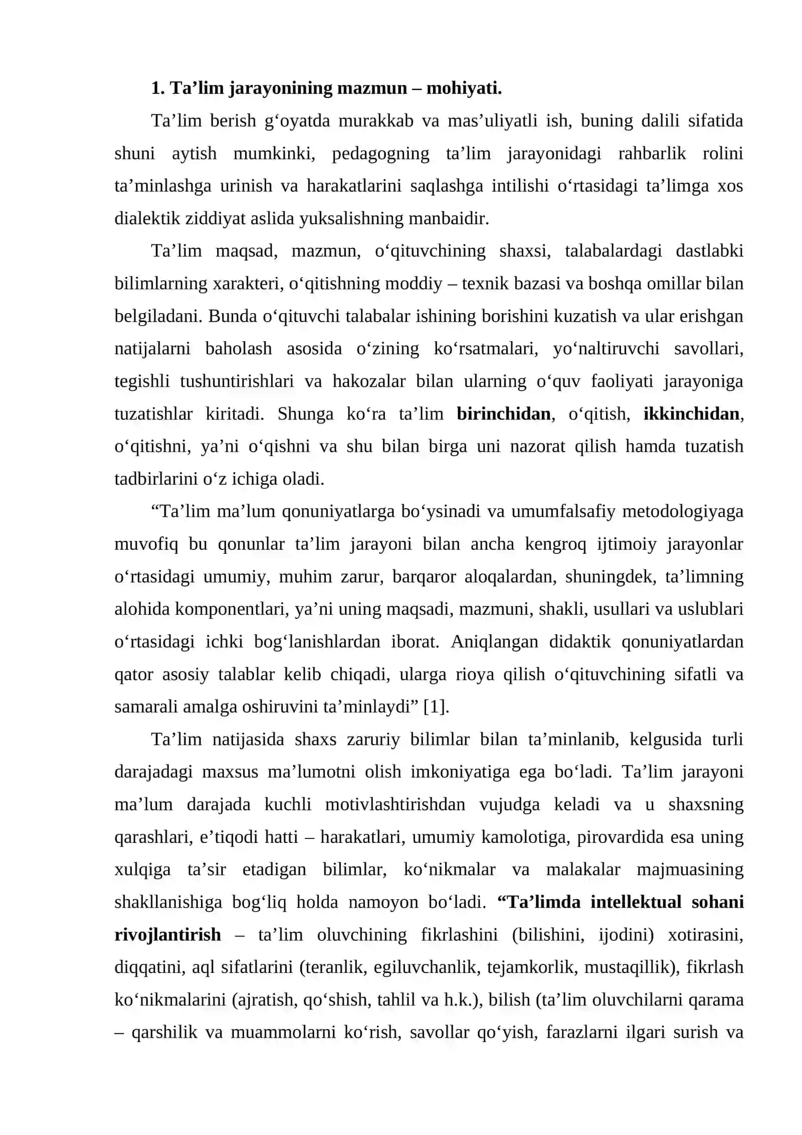 Ta’lim mazmuni 4