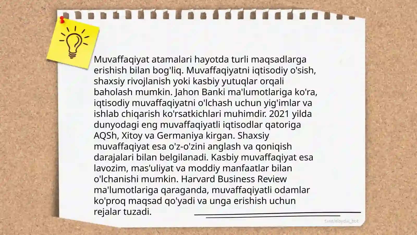 Omad va muvaffaqiyat: tasodifmi yoki rejalashtirish? 4
