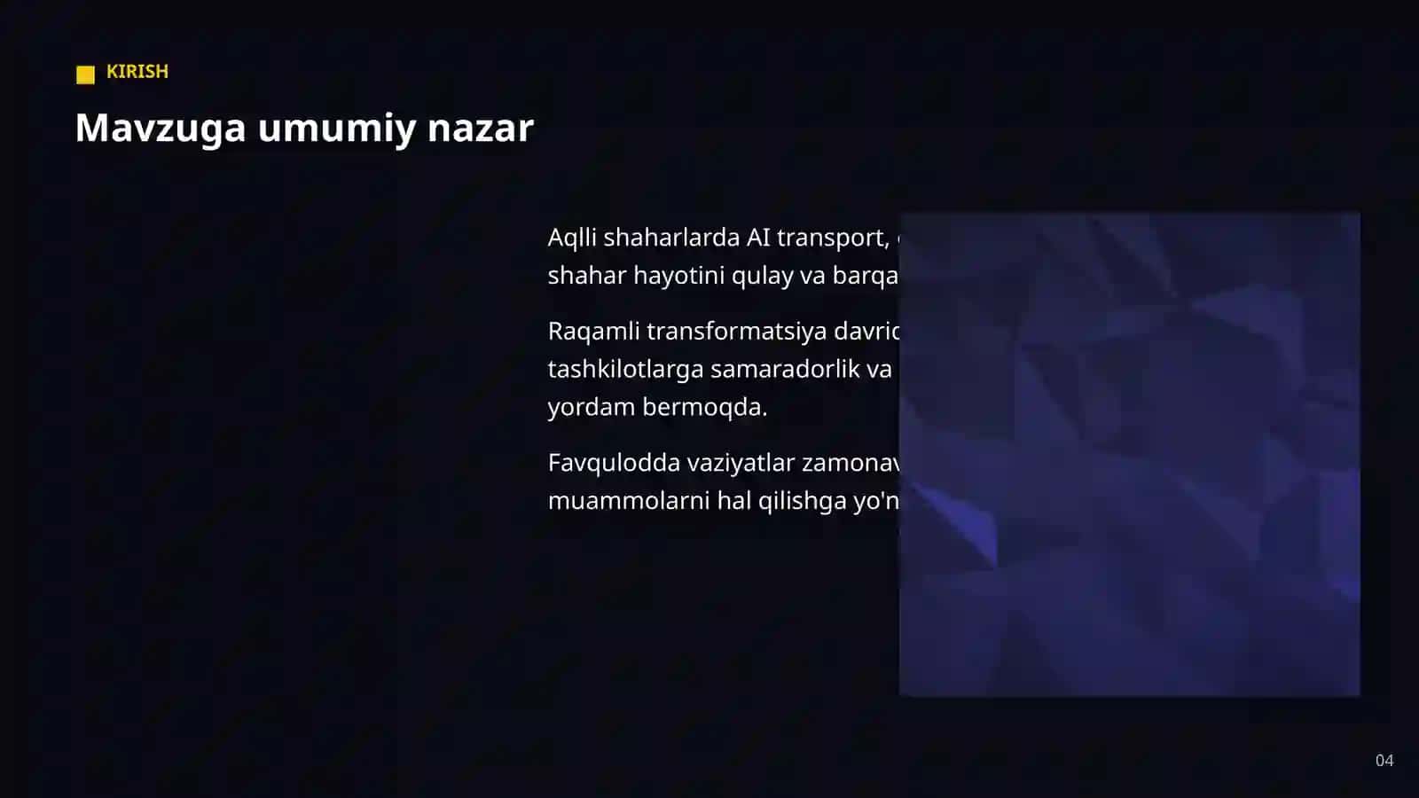 AI AQLLI SHAHARLARDA 4