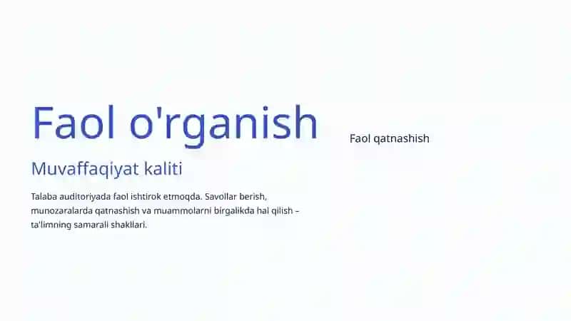 Talabalik Davrining Pedagogik Xususiyatlari 4