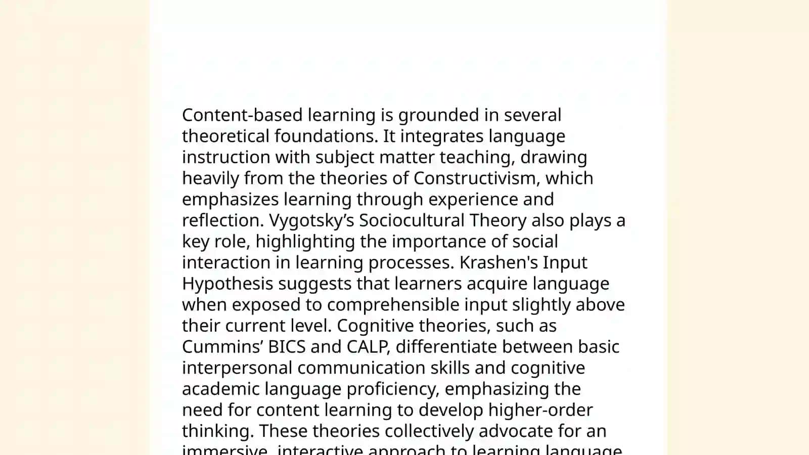 Content based syllabus 4