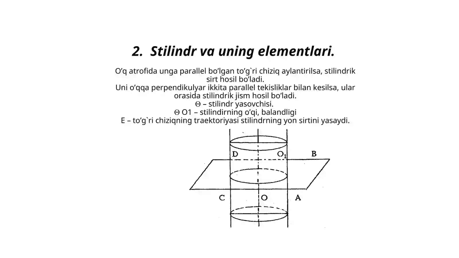 Aylanma jismhajmi va sirtini hisoblash 4