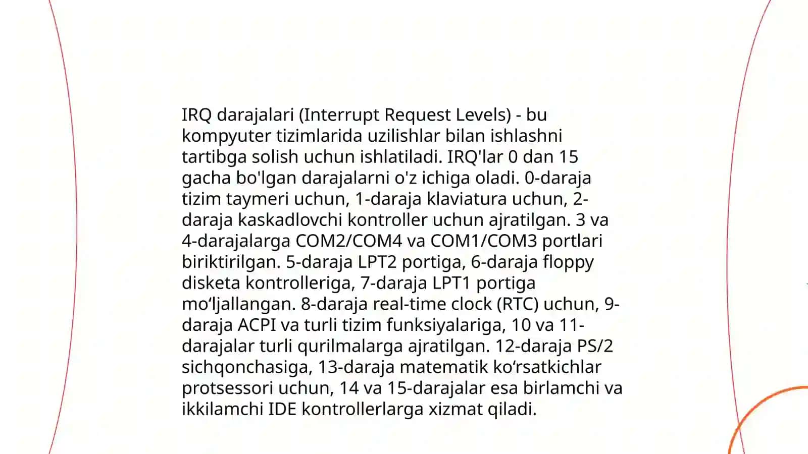 Irqlarning dhakillanishi 4