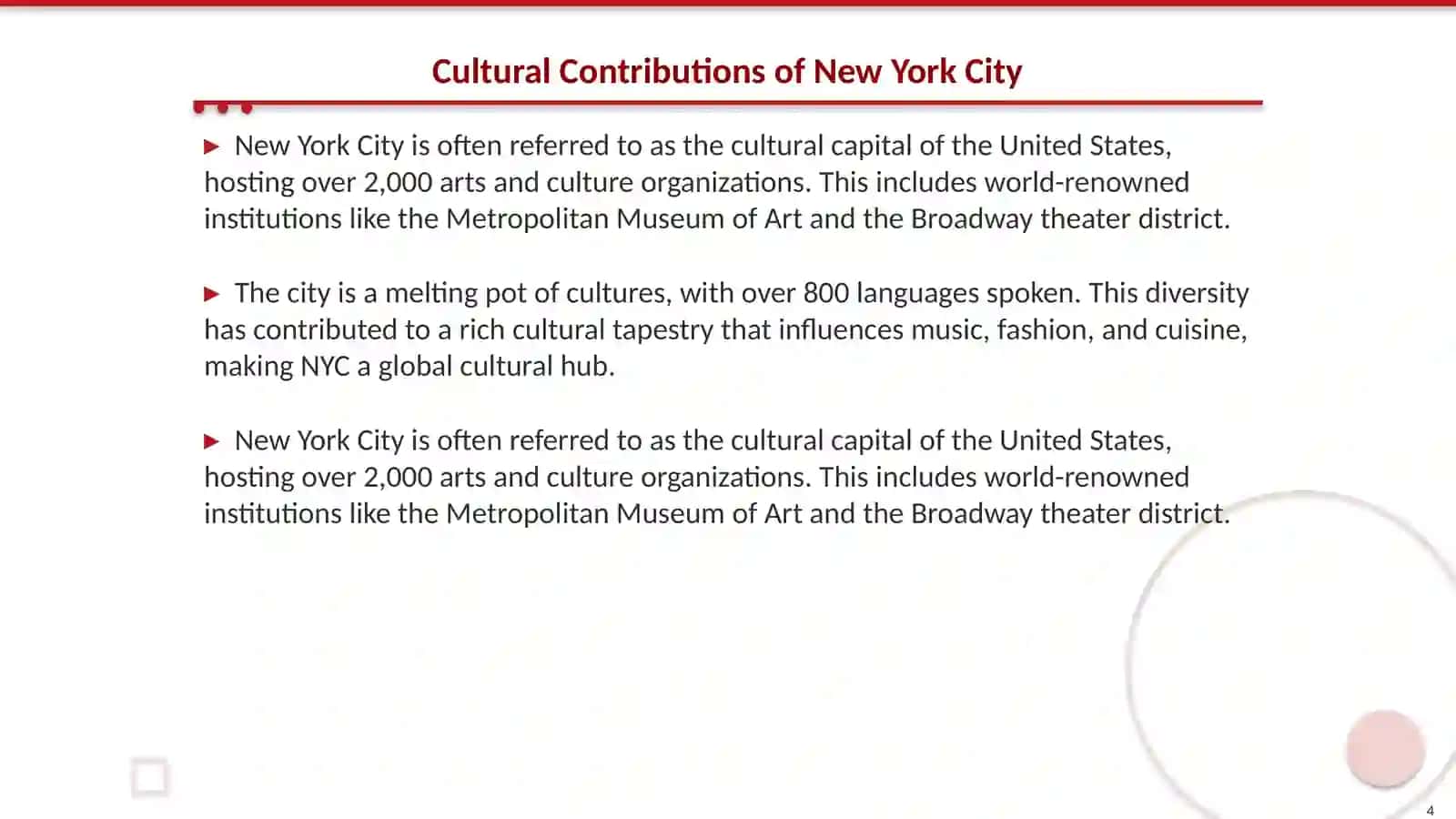 Famous cities of the USA 4