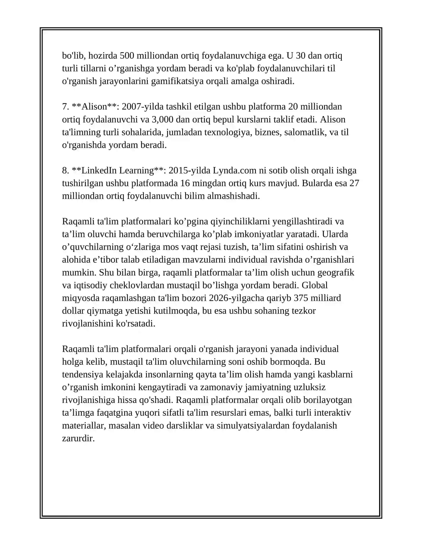 RAQAMLI TALIM TEXNALOGIYALARI 4