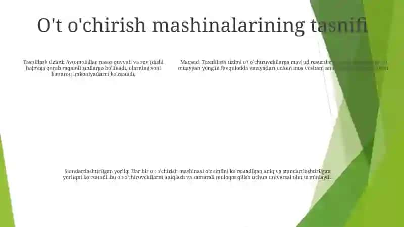 YongʻIn OʻChirish Avtomobilini Belgilanish Tizimi 4