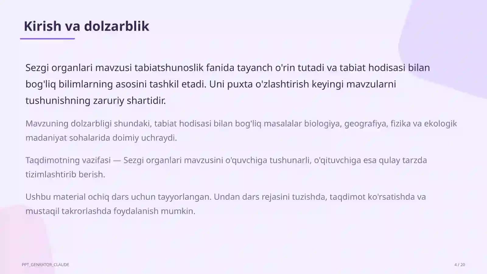 Sezgi organlari (3-sinf) 4