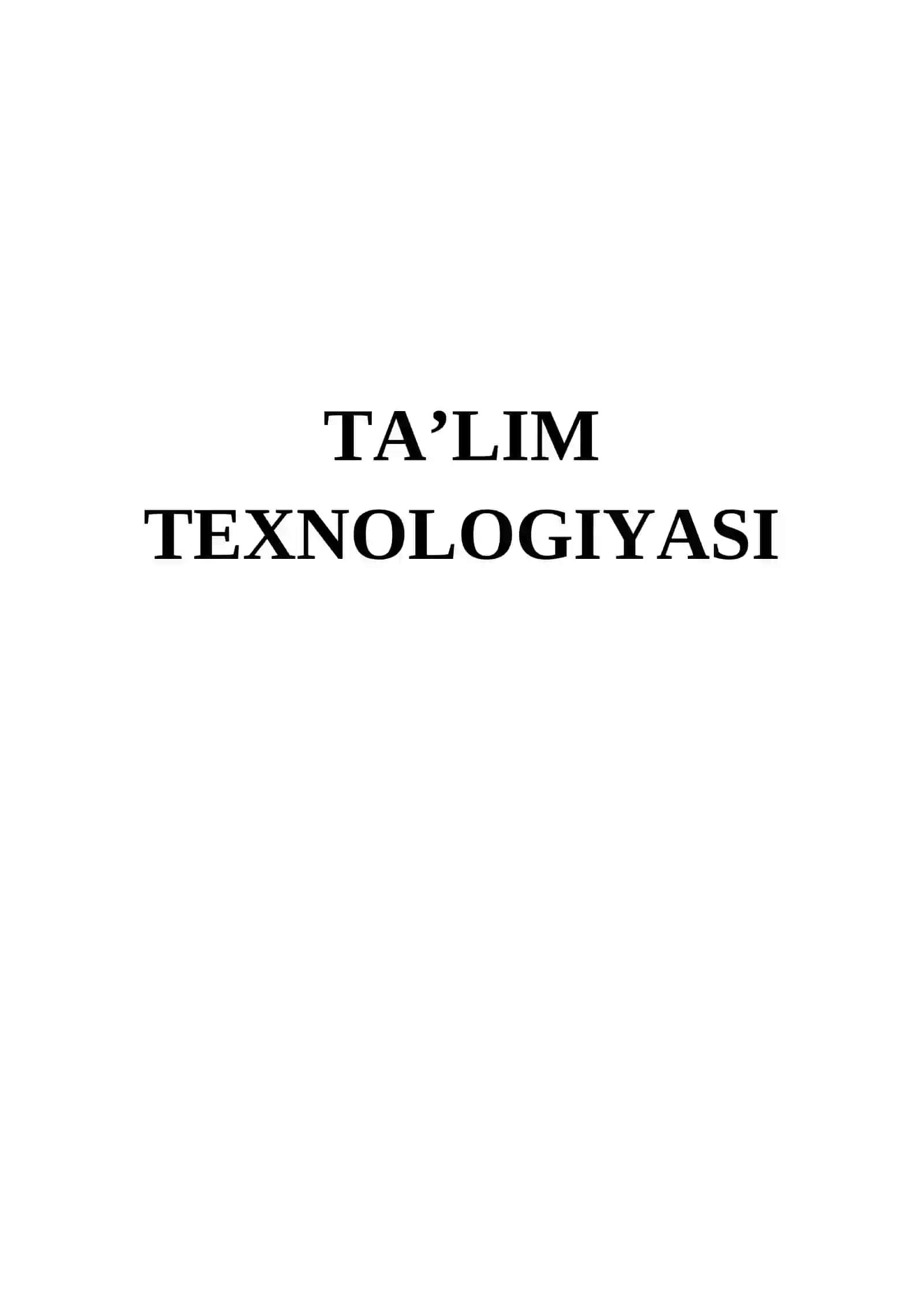 BIOLOGIYA FANIDAN  O’QITISH MATERIALLARI TO`PLAMI 4
