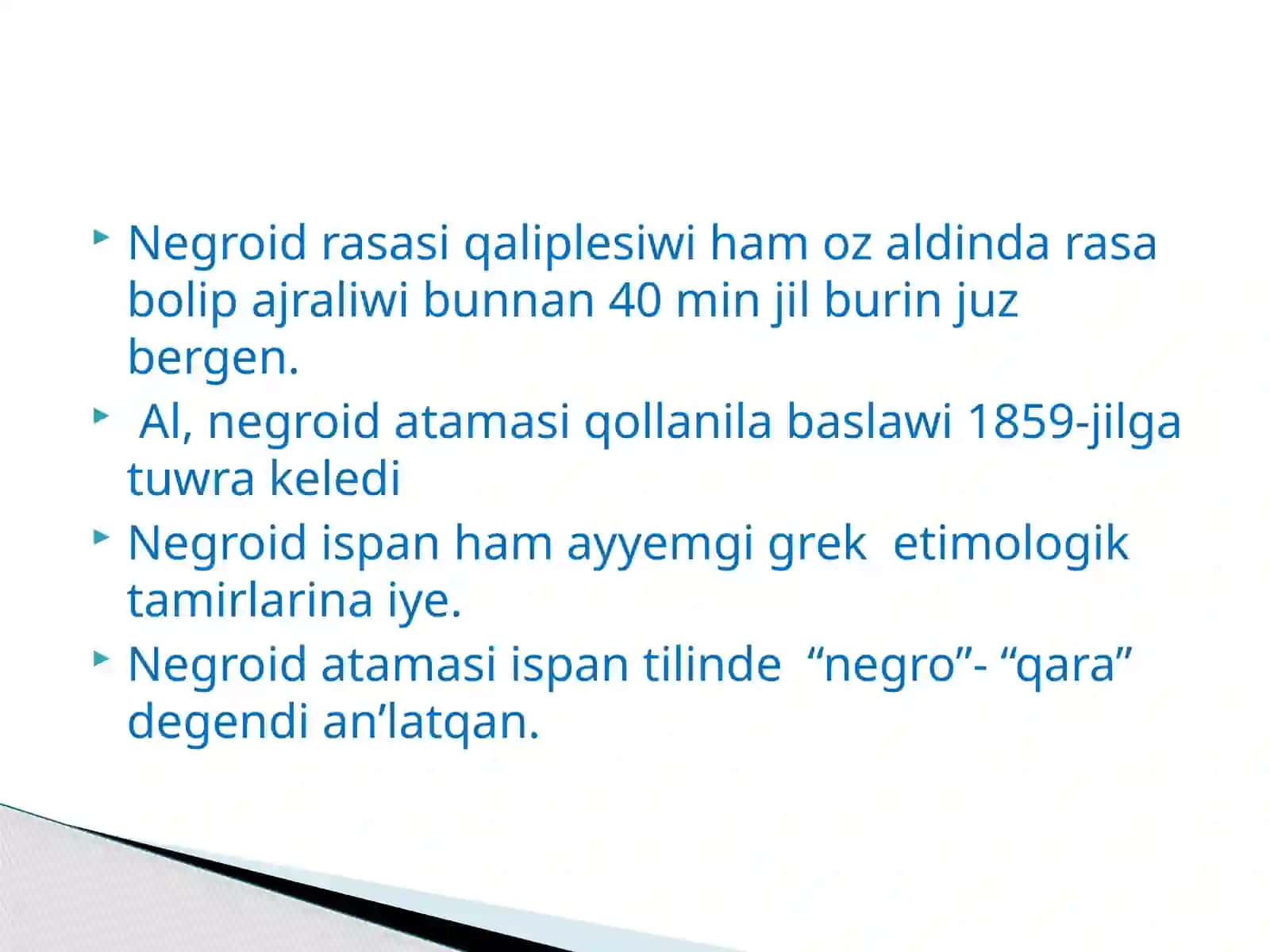 Negroidrasasi 4