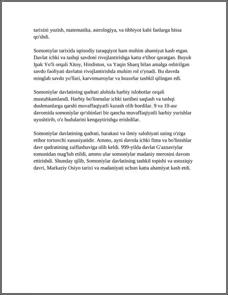 SOMONIYLAR DAVLATI 4