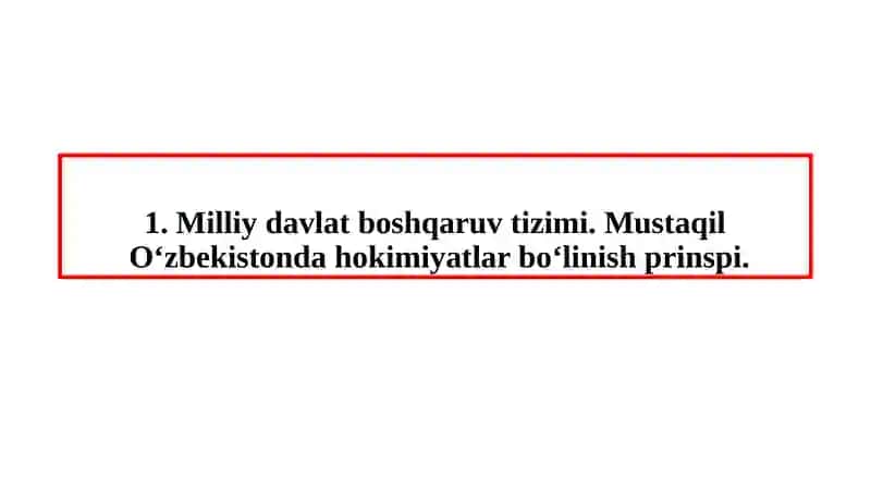 O’zbekistonda demokratik,fuqarolik jamiyati asoslarining shakllanishi amalga oshirilgan siyosiy islohotlar 4