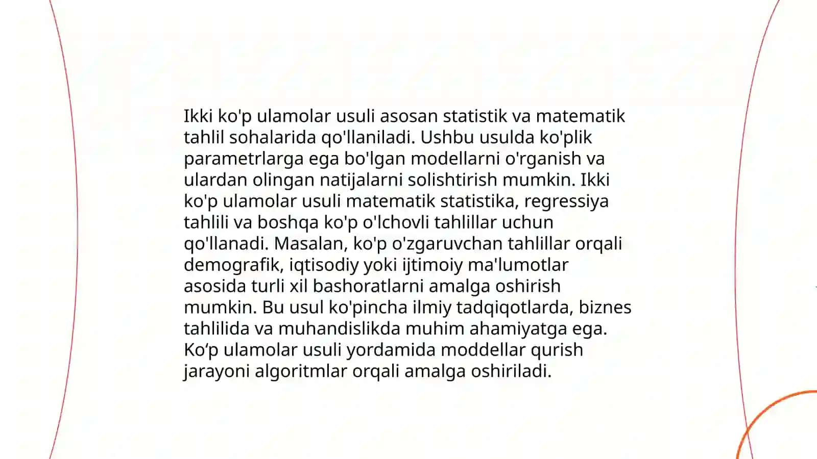 Bashoratlash tamoyillari 4